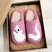 Ghost Plush Slippers