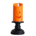Pumpkin LED Candle